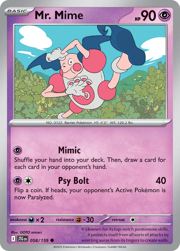 Mr. Mime, Journey Together 058/159