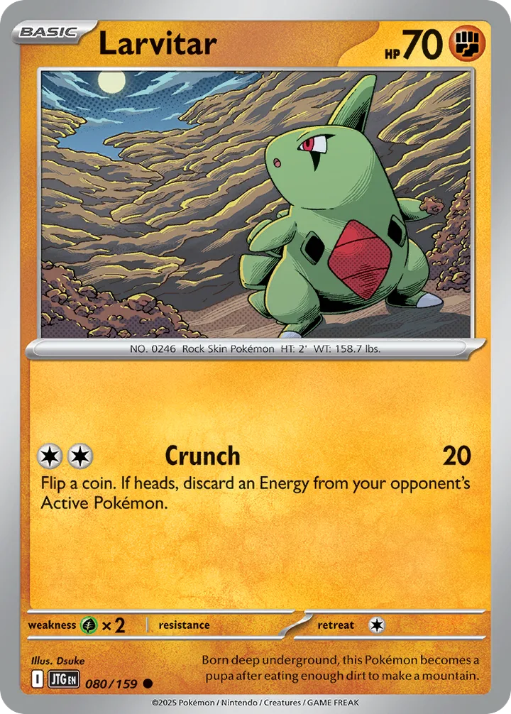 Larvitar, Journey Together 080/159