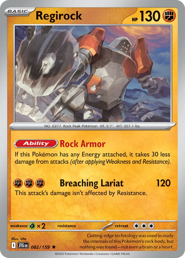 Regirock, Journey Together 082/159