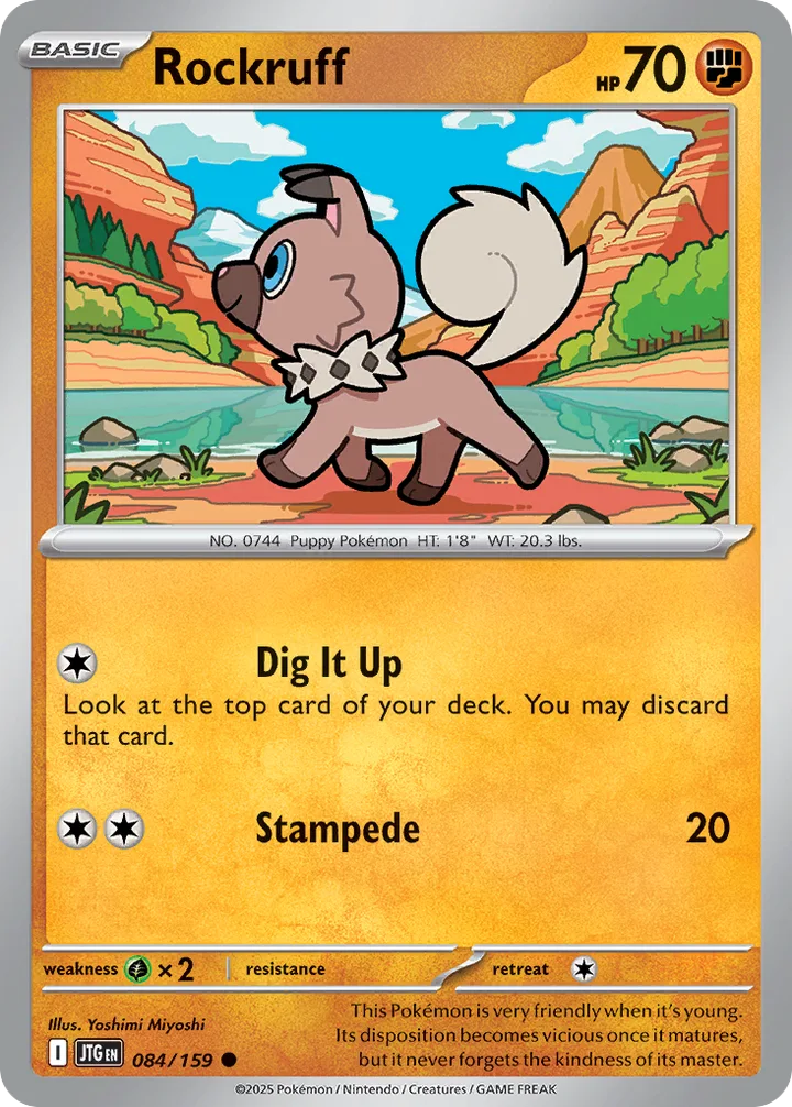 Rockruff, Journey Together 084/159