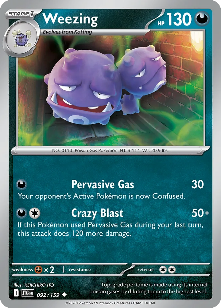 Weezing, Journey Together 092/159