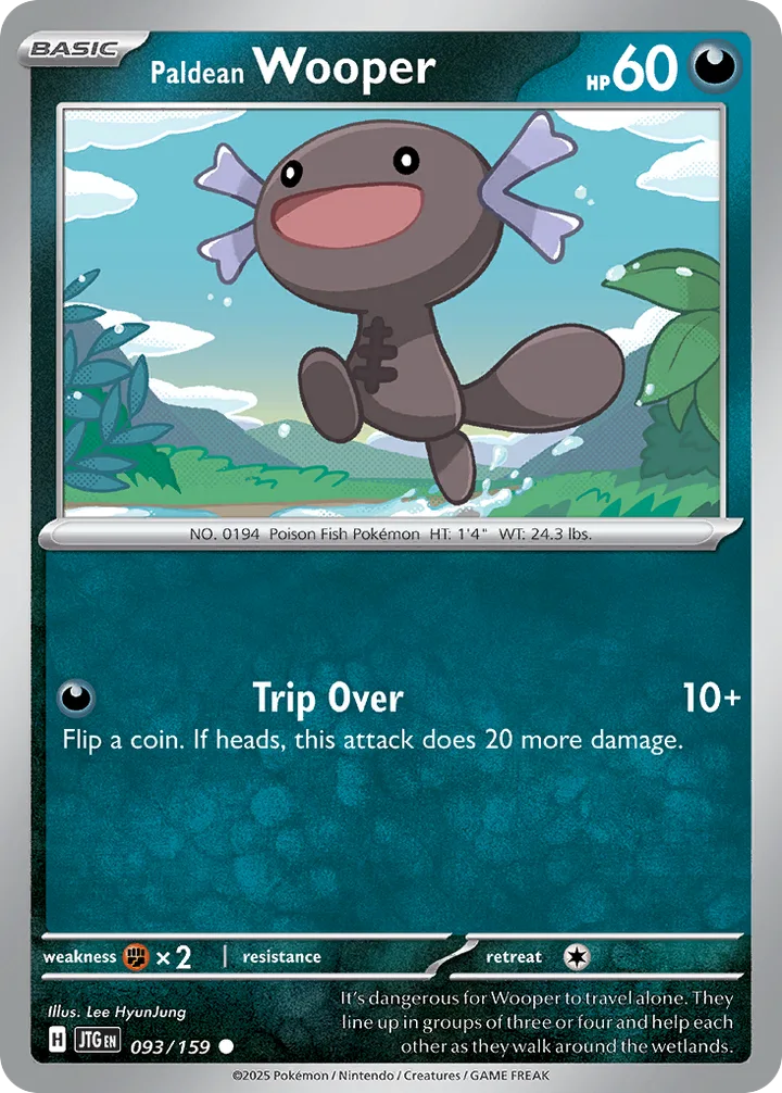 Paldean Wooper, Journey Together 093/159