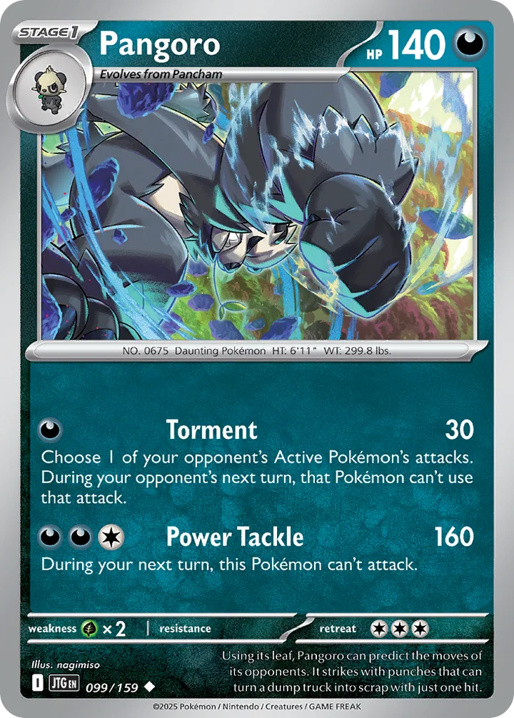 Pangoro, Journey Together 099/159