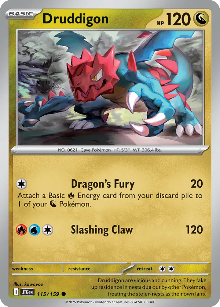 Druddigon, Journey Together 115/159