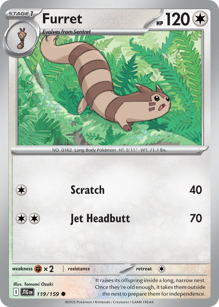 Furret, Journey Together 119/159