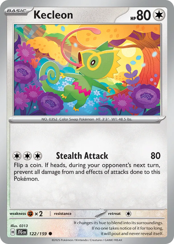 Kecleon, Journey Together 122/159