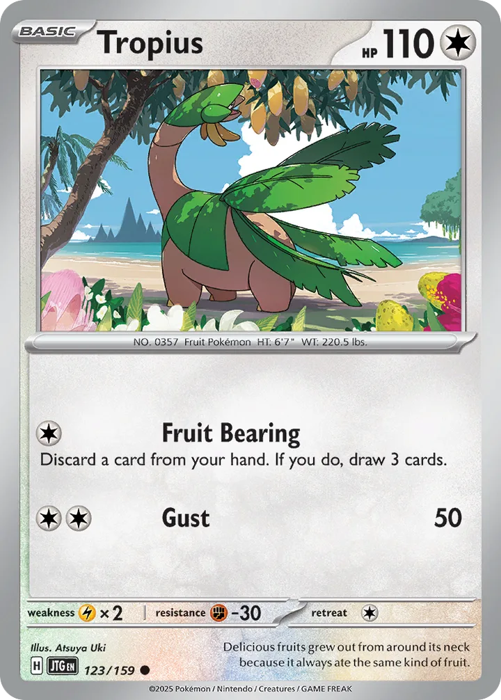 Tropius, Journey Together 123/159
