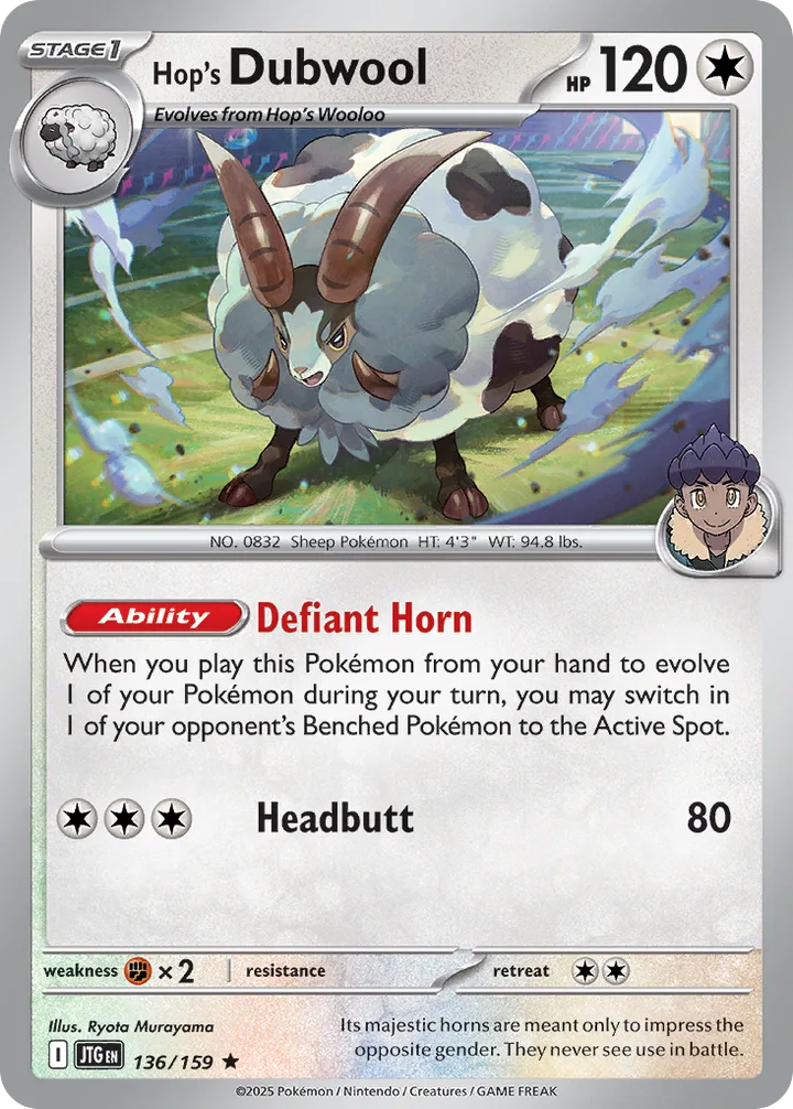 Hop’s Dubwool, Journey Together 136/159