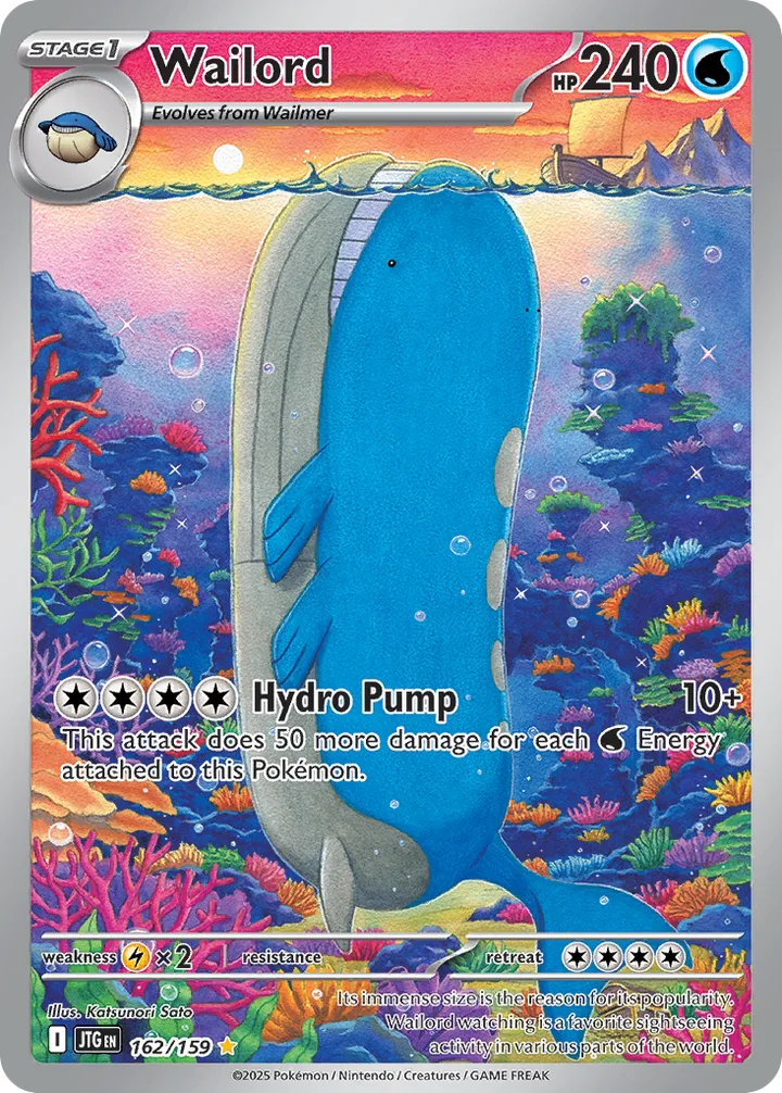 Wailord, Journey Together 162/159