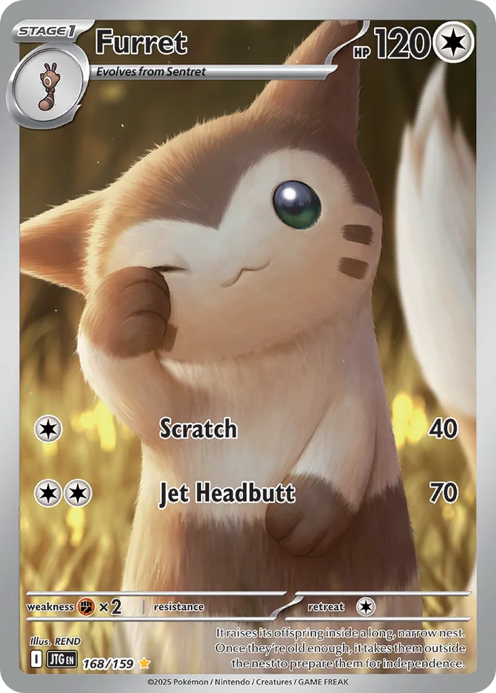 Furret, Journey Together 168/159