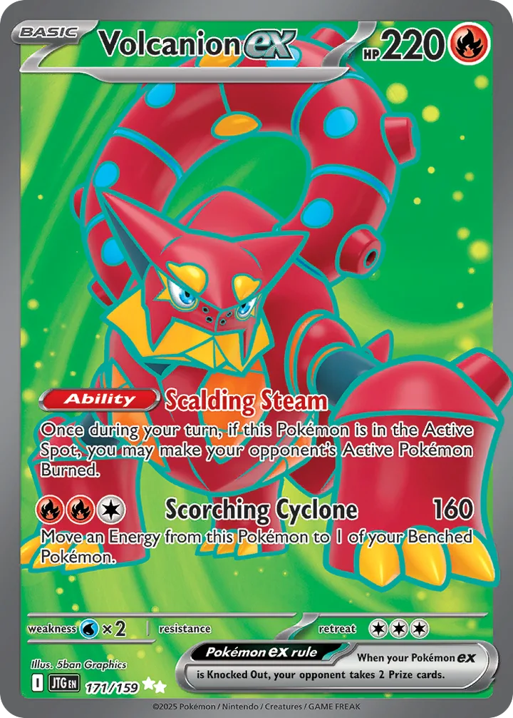 Volcanion ex, Journey Together 171/159