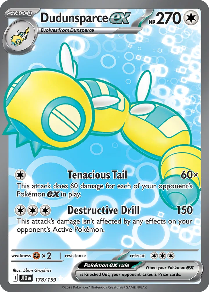 Dudunsparce ex, Journey Together 178/159
