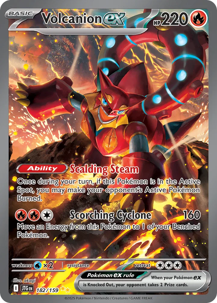 Volcanion ex, Journey Together 182/159