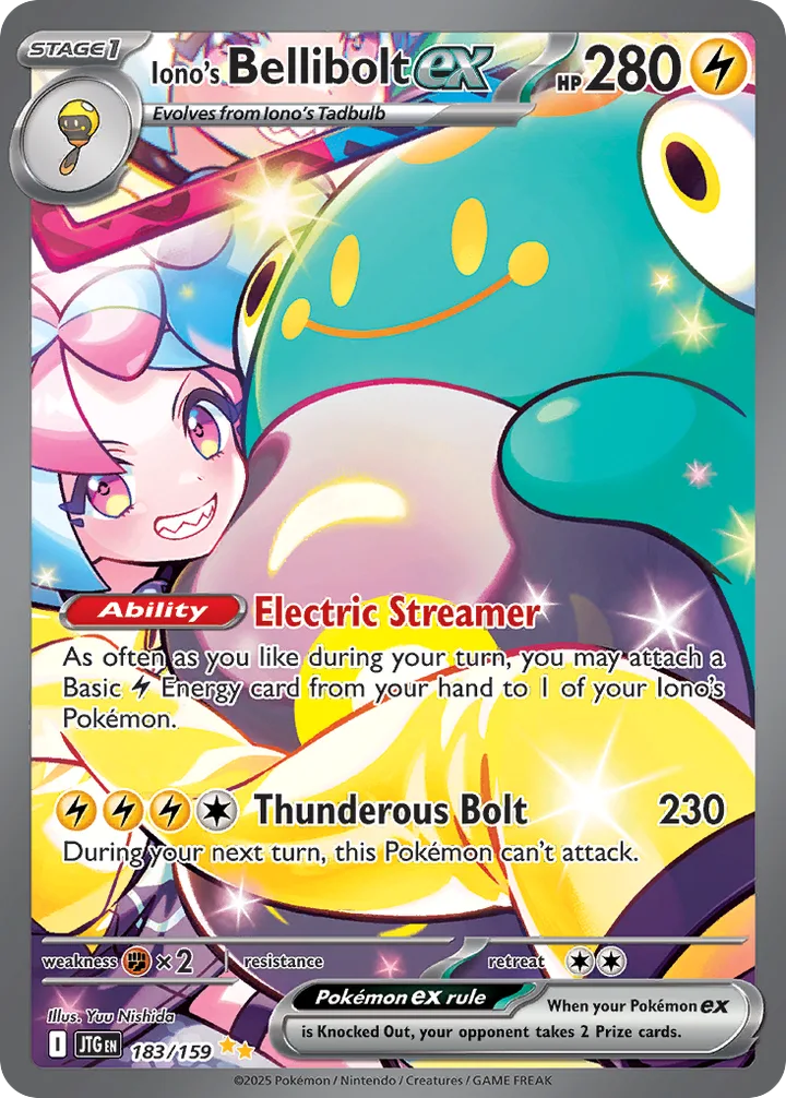 Iono’s Bellibolt ex, Journey Together 183/159