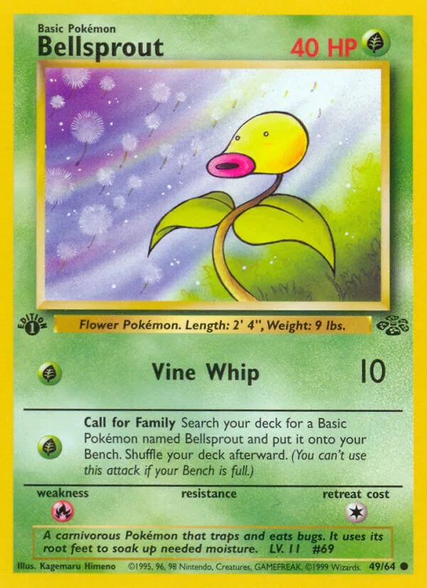 Bellsprout, Jungle 49/64