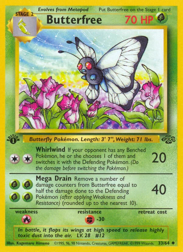 Butterfree, Jungle 33/64