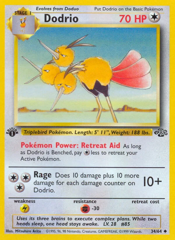 Dodrio, Jungle 34/64
