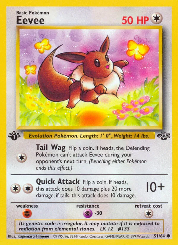 Eevee, Jungle 51/64
