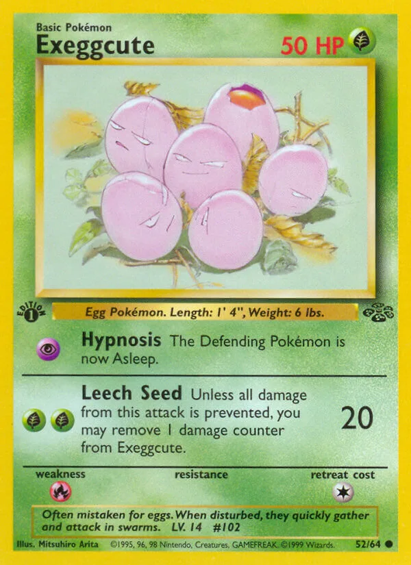 Exeggcute, Jungle 52/64