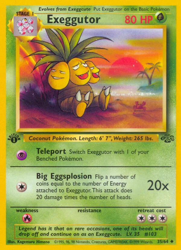 Exeggutor, Jungle 35/64