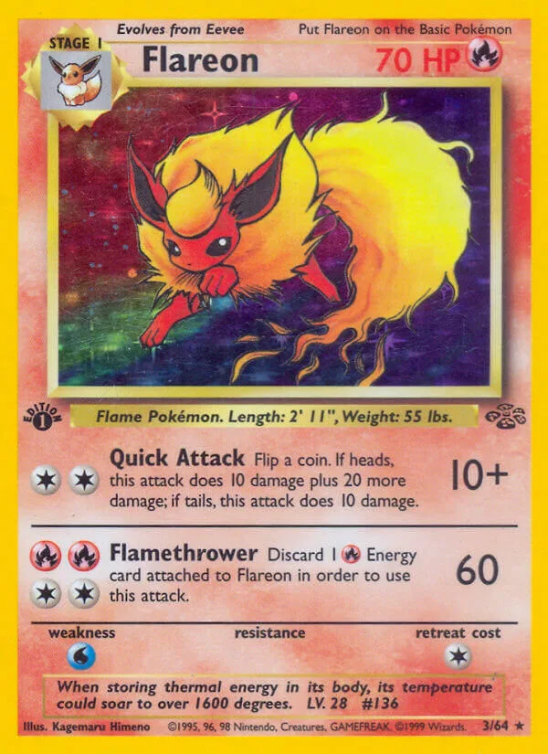 Flareon, Jungle 3/64