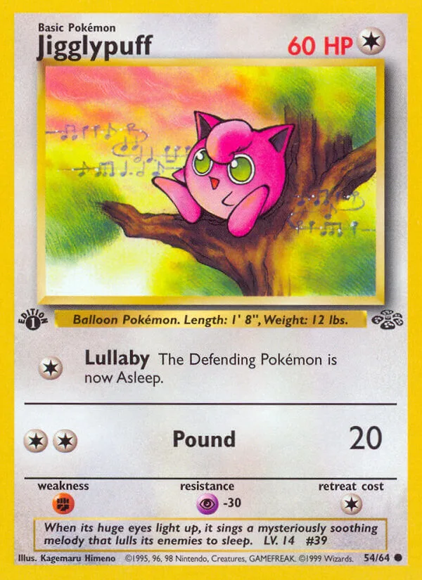 Jigglypuff, Jungle 54/64