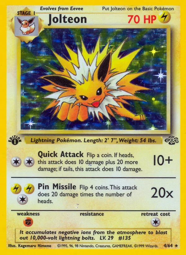 Jolteon, Jungle 4/64
