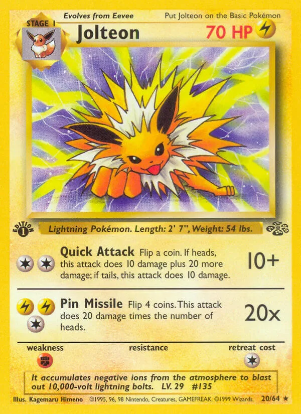 Jolteon, Jungle 20/64