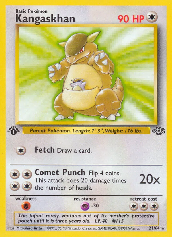 Kangaskhan, Jungle 21/64
