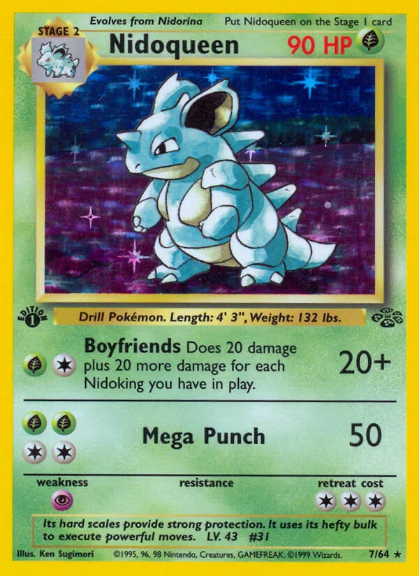 Nidoqueen, Jungle 7/64