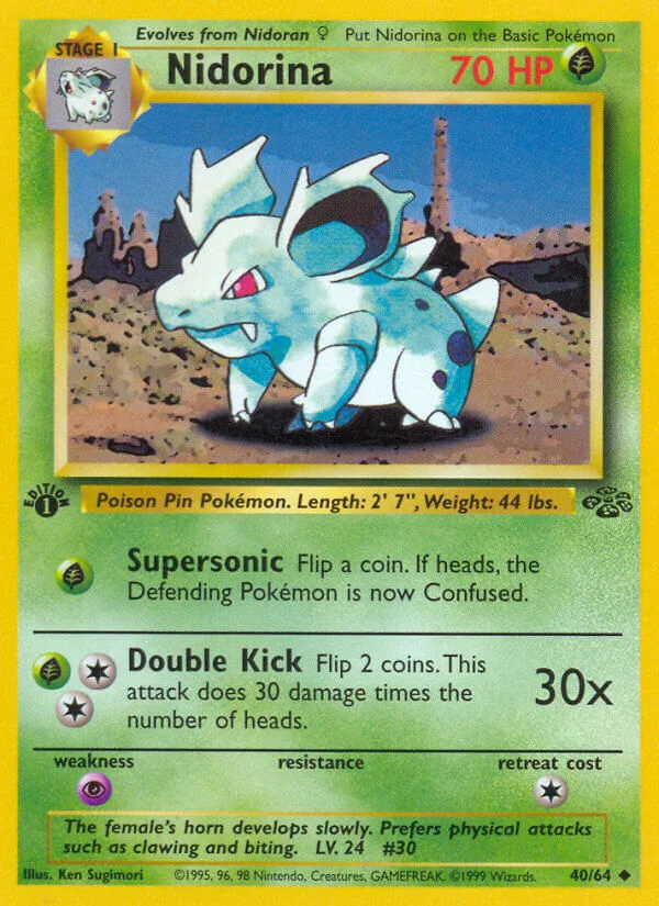 Nidorina, Jungle 40/64