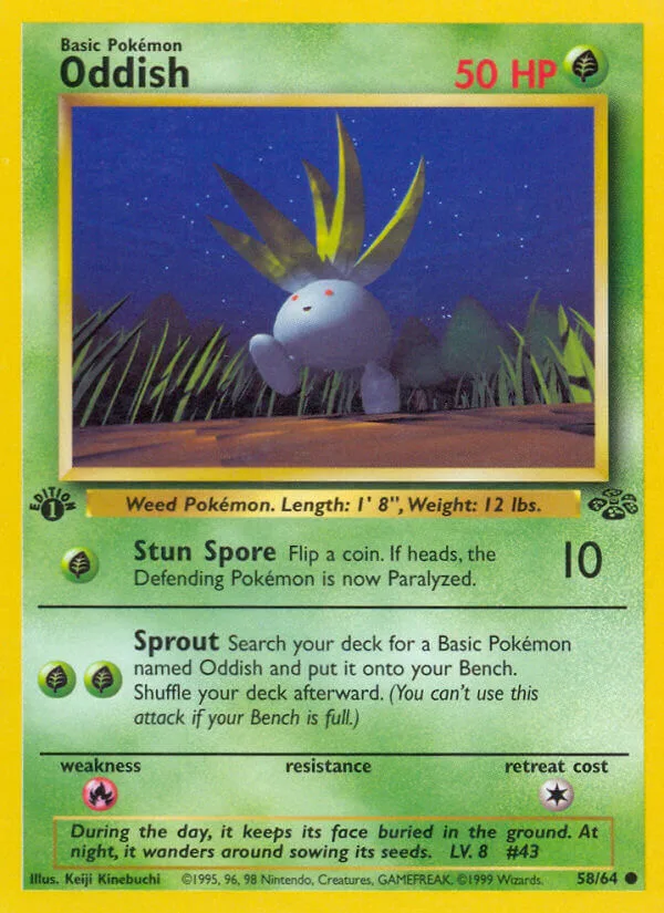 Oddish, Jungle 58/64