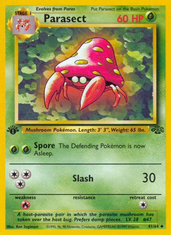 Parasect, Jungle 41/64