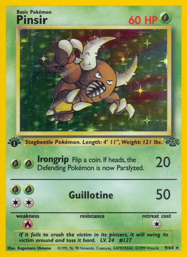 Pinsir, Jungle 9/64