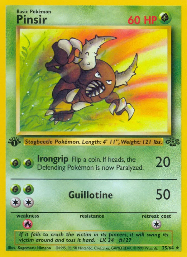 Pinsir, Jungle 25/64