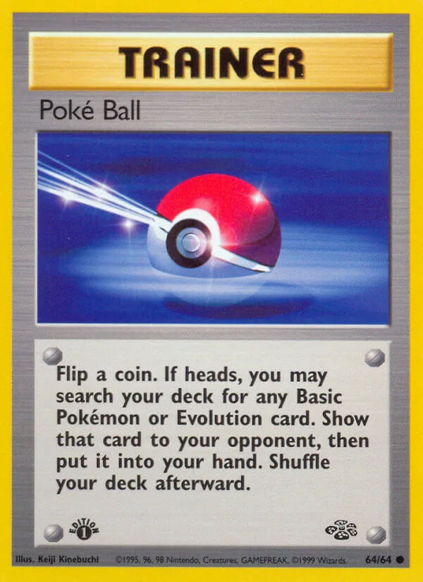 Poké Ball, Jungle 64/64