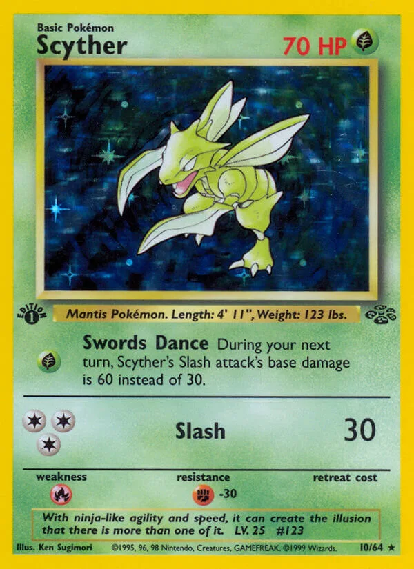 Scyther, Jungle 10/64