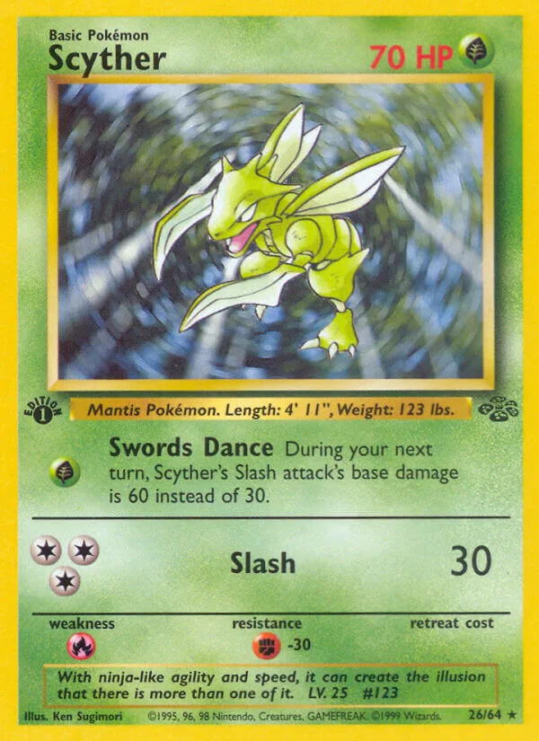 Scyther, Jungle 26/64