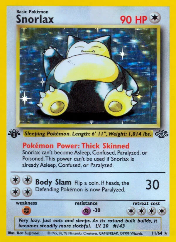 Snorlax, Jungle 11/64