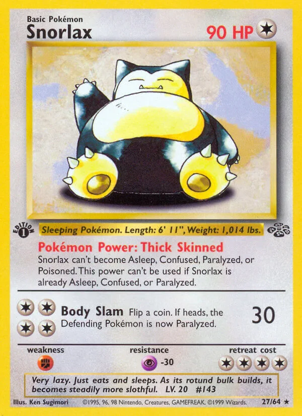 Snorlax, Jungle 27/64
