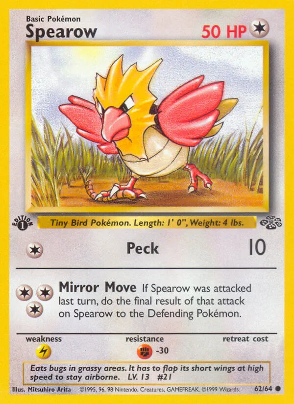 Spearow, Jungle 62/64