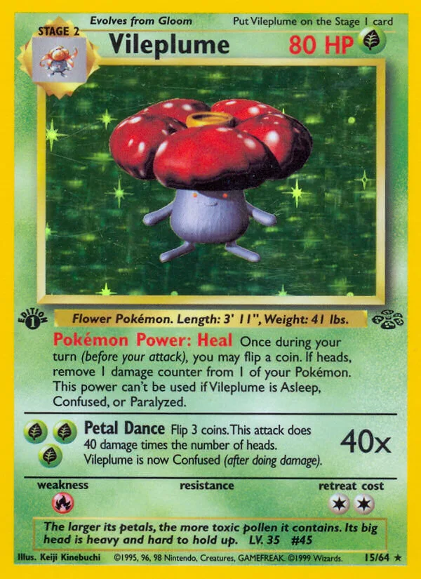 Vileplume, Jungle 15/64