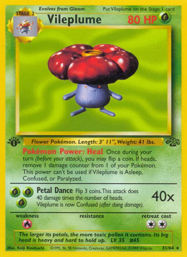 Vileplume, Jungle 31/64
