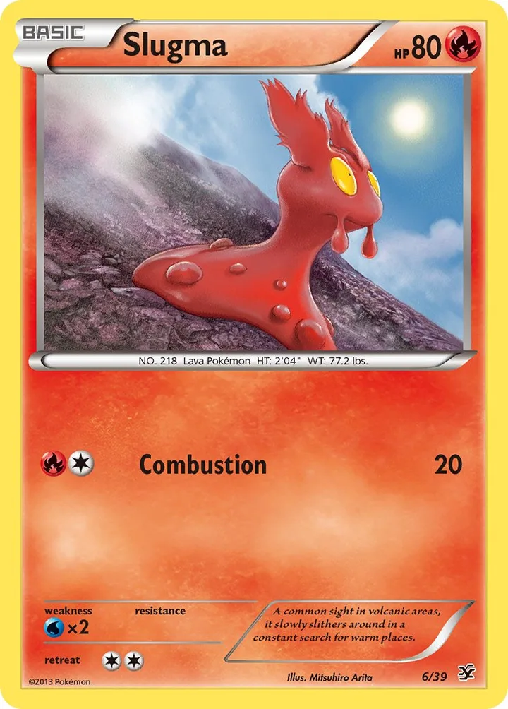 Slugma, Kalos Starter Set 6/39
