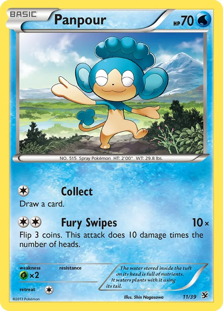 Panpour, Kalos Starter Set 11/39
