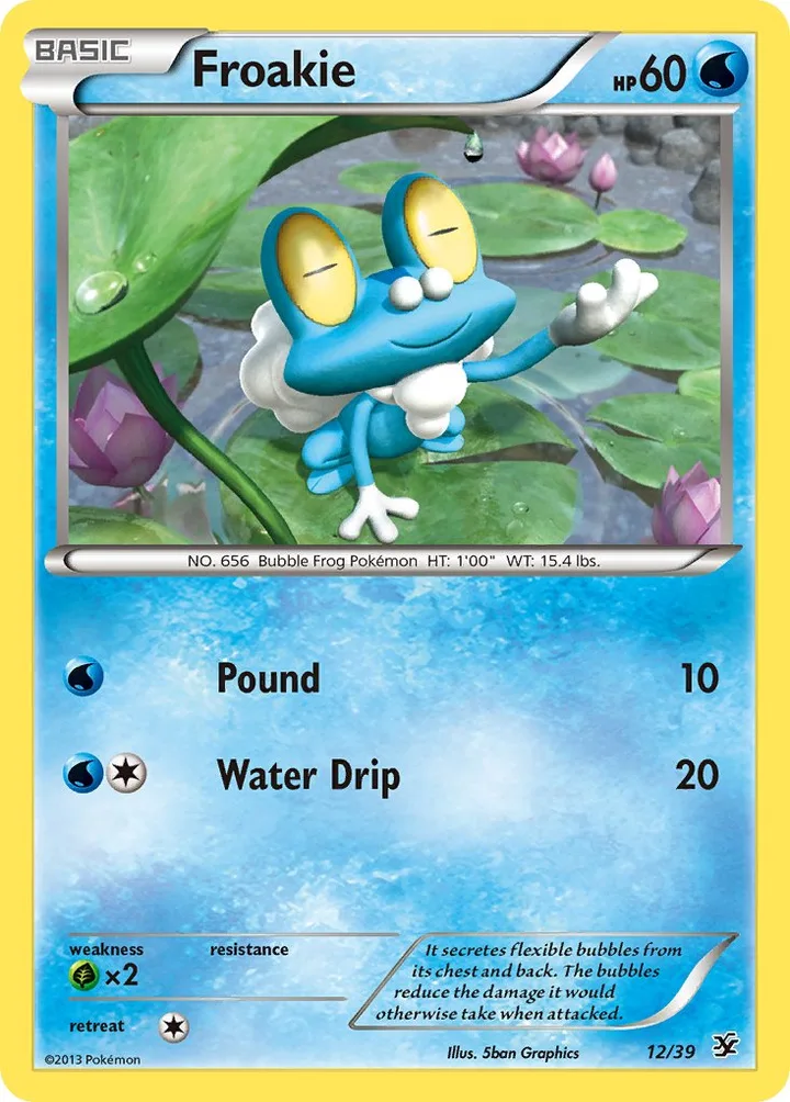 Froakie, Kalos Starter Set 12/39