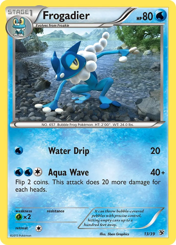 Frogadier, Kalos Starter Set 13/39