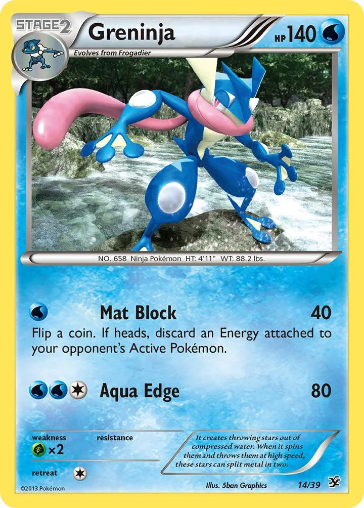Greninja, Kalos Starter Set 14/39
