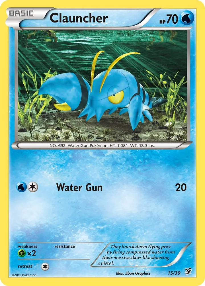 Clauncher, Kalos Starter Set 15/39