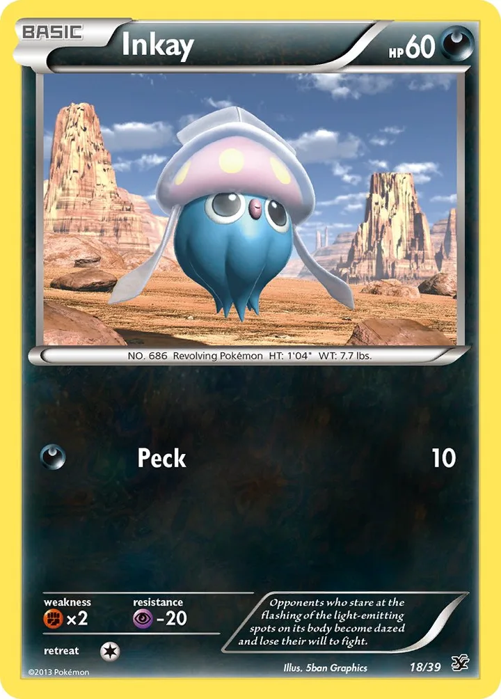 Inkay, Kalos Starter Set 18/39